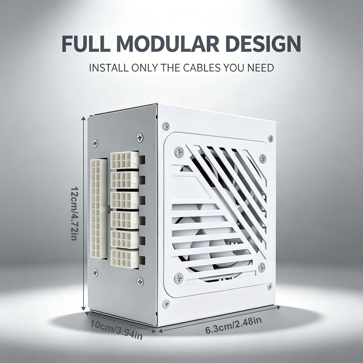 600W SFX Power Supply, Fully M - 750W Sfx Fully Modular Power Supply ulasan dan harga